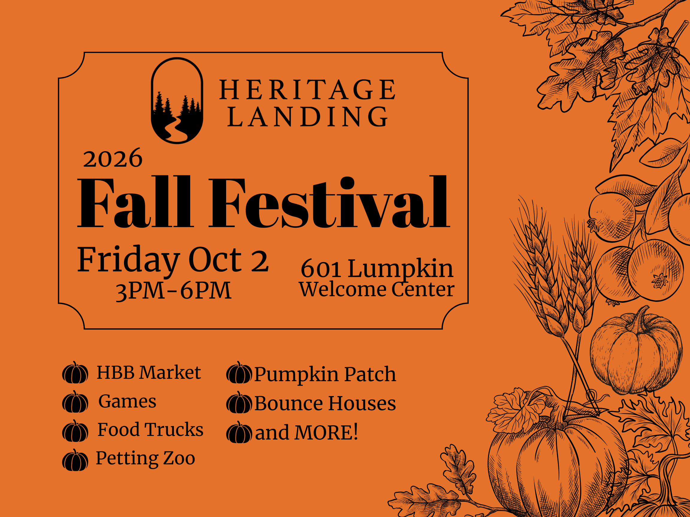 Heritage Landing Fall Festival