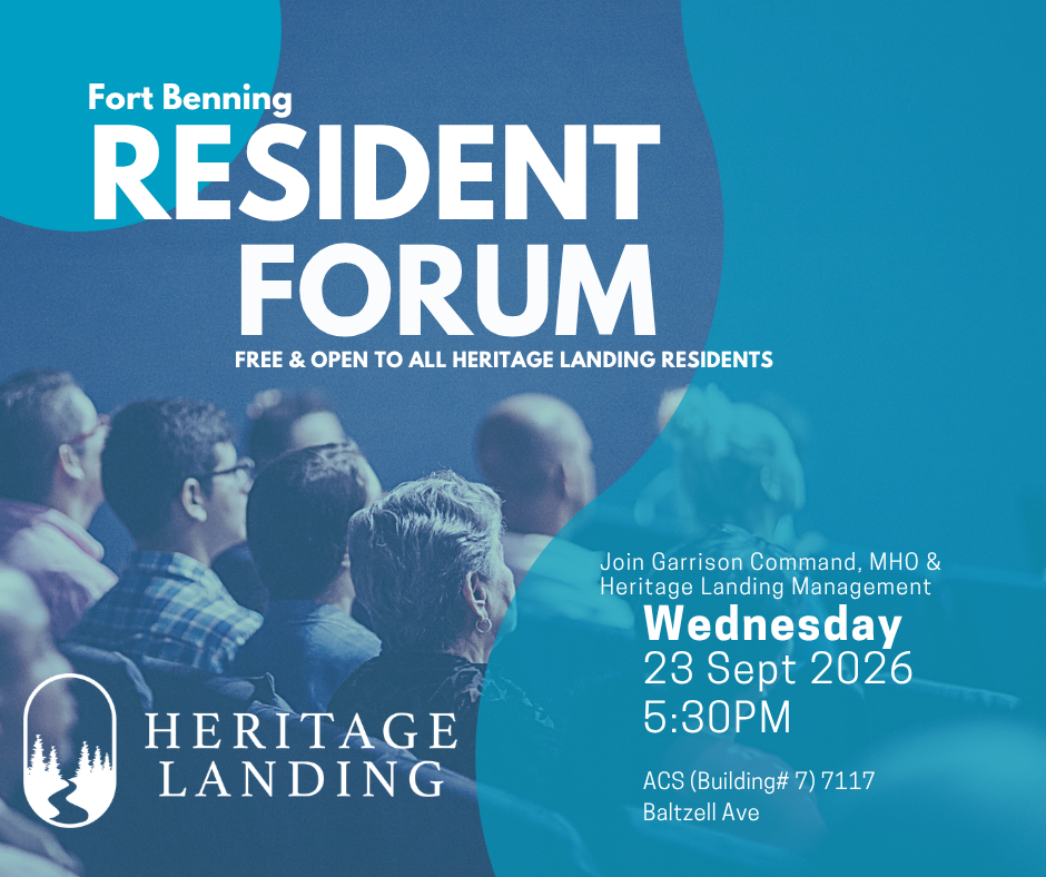 Fort Benning Resident Town Hall