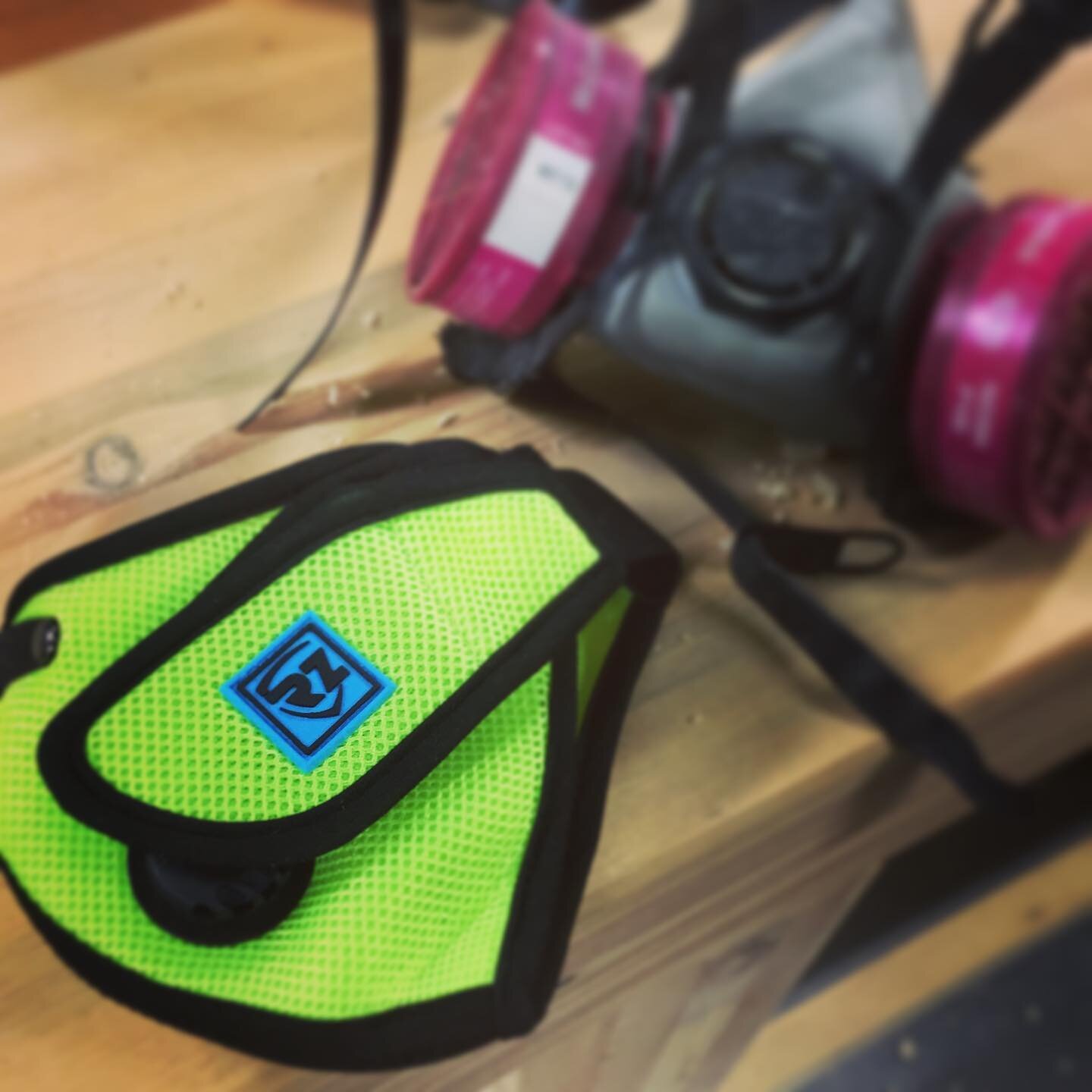 PPE upgrade! Thanks @rzmaskwoodworking
