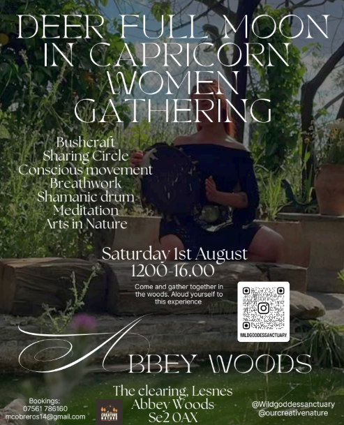 Deer Full Moon in Capricorn Women Gathering 