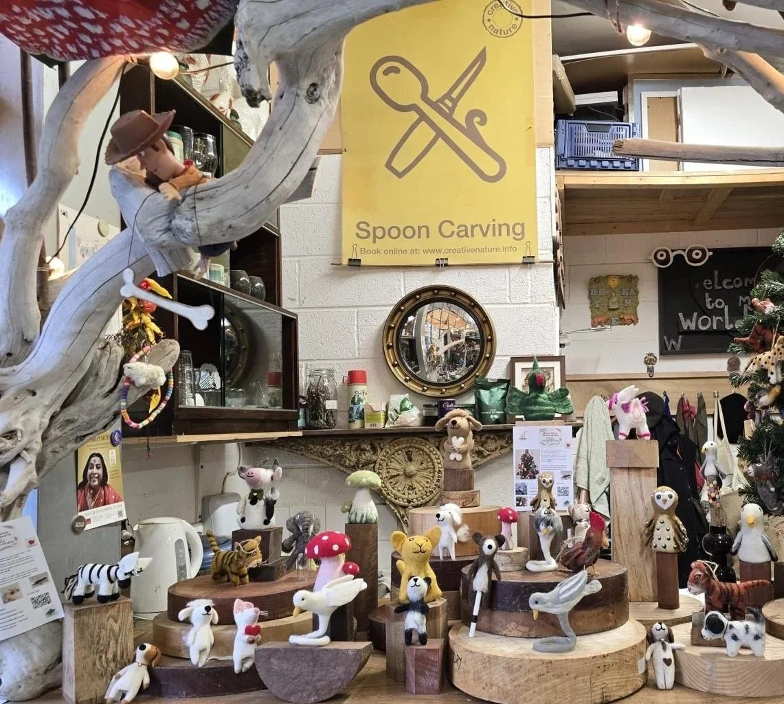 Items for sale in the shop