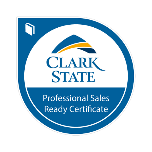 Clark State College, Professional Sales Ready Certificate