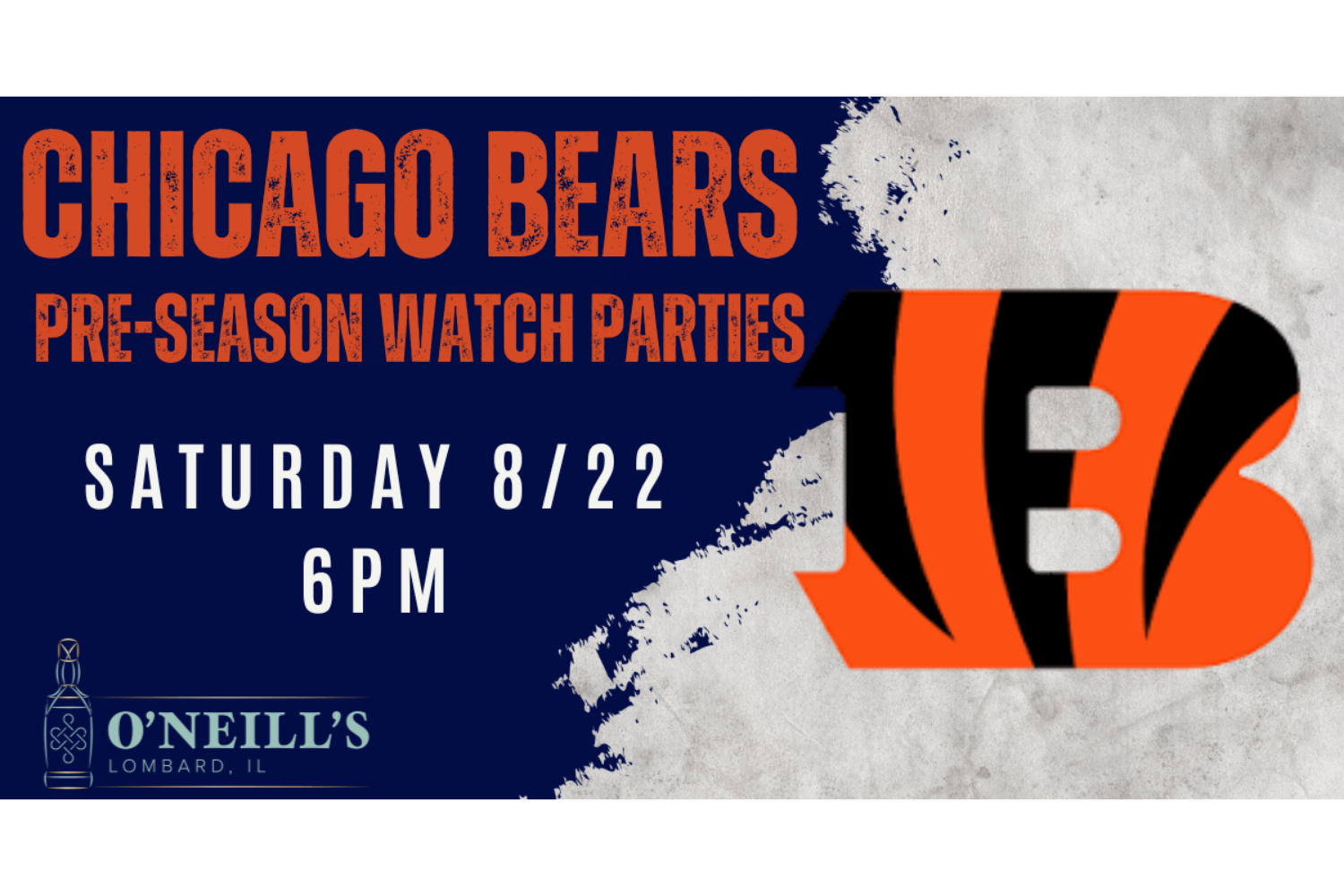 Chicago Bears' Pre-Season Watch Party
