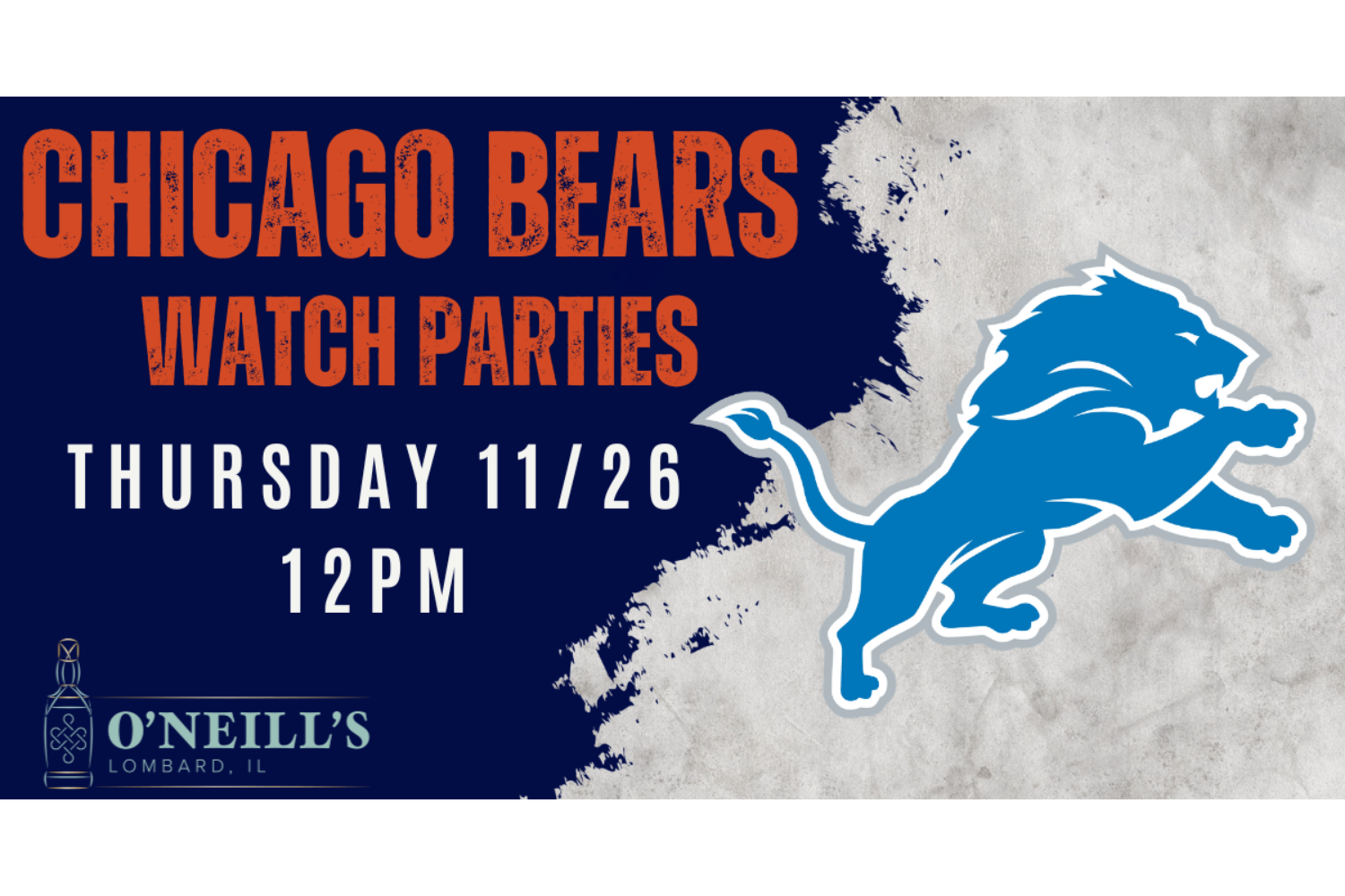 Chicago Bears Watch Party
