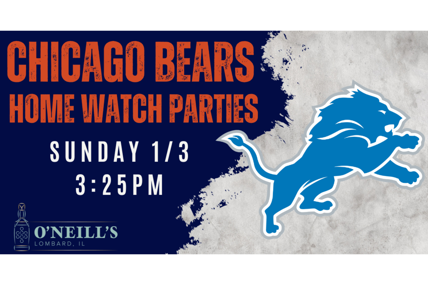 Chicago Bears Watch Party