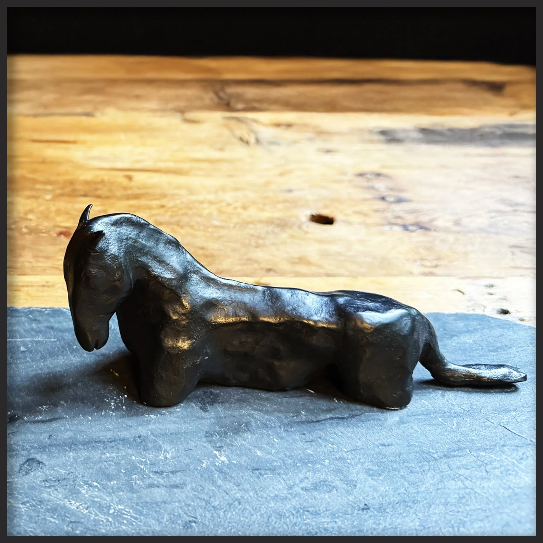 SCULPTURE - HORSE - BLACK - 6 w DS.jpg