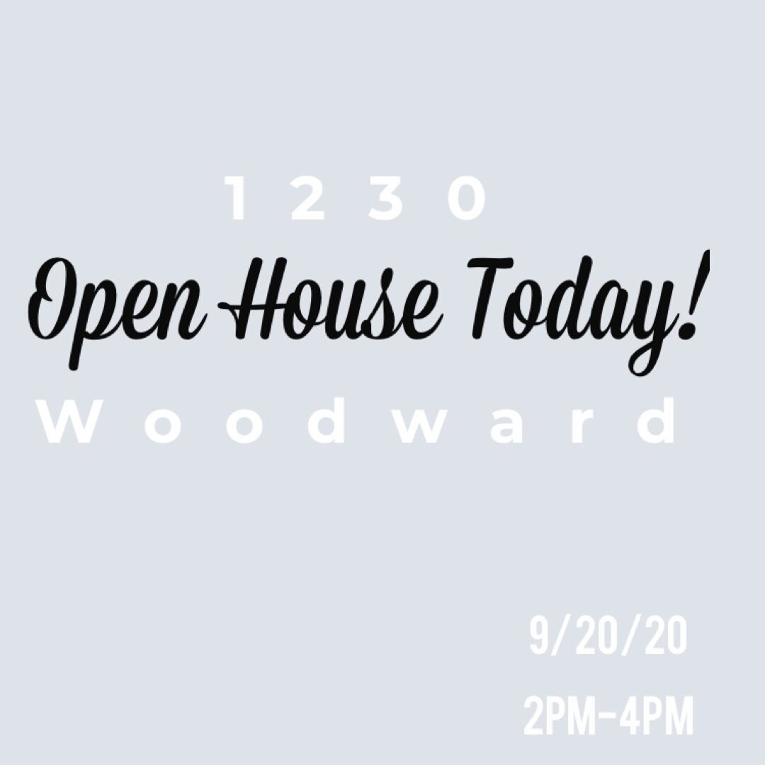 Stop by and see this adorable 1940&rsquo;s bungalow on Woodward Ave!
.
.
Open House today from 2pm - 4pm.
.
.
Stop by and see agent Jeremy Hawk with House and Home Real Estate.
.
.
DM me with questions!  Would love to show it to you if you can&rsquo;