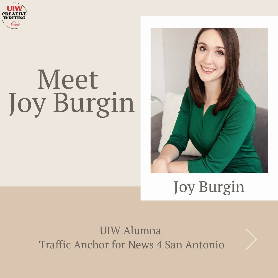 ✨INTERVIEW✨
Swipe to see what Joy has been up to since graduating UIW! Full interview on our website - link in our bio 💜
