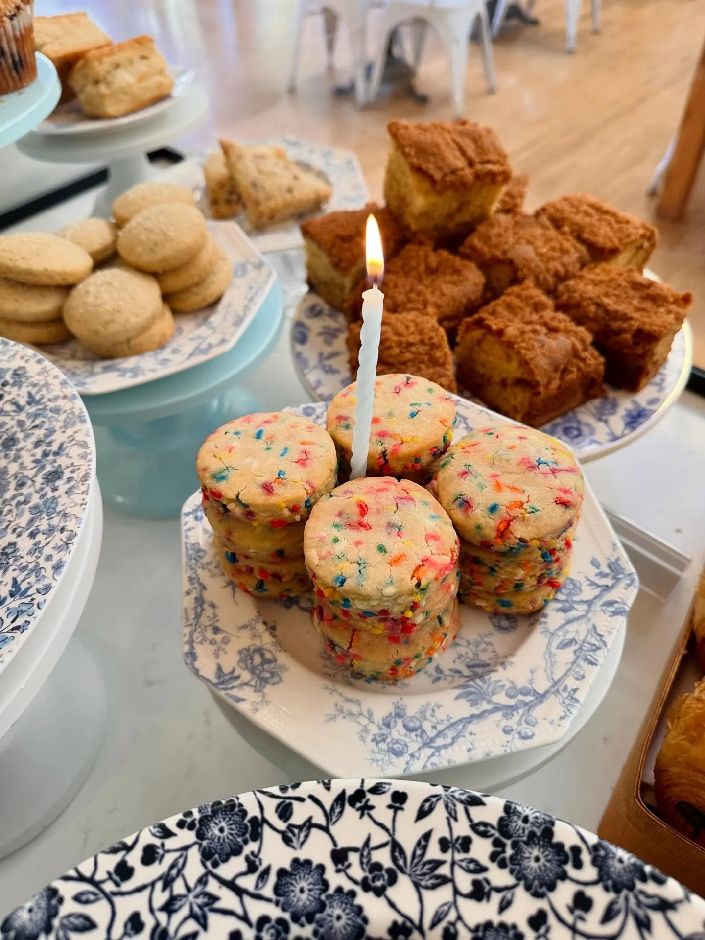 We opened our doors 5 years ago today! 🎂🎉 We have loved serving the north shore community and growing our amazing team. Stop in this week to celebrate with us! We&rsquo;ve added more sweets to our pastry case along with packaged mini cookies that a