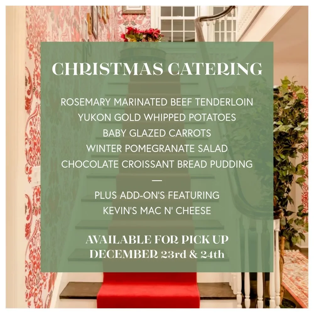 We&rsquo;re offering our T&amp;O to-go Christmas Dinner menu again this year! 🎄Order your favorites by December 20th, for pickup on 12/23 or 12/24. Reminder that we&rsquo;re closed on Christmas Day. Link in bio to place your order. Let us handle the