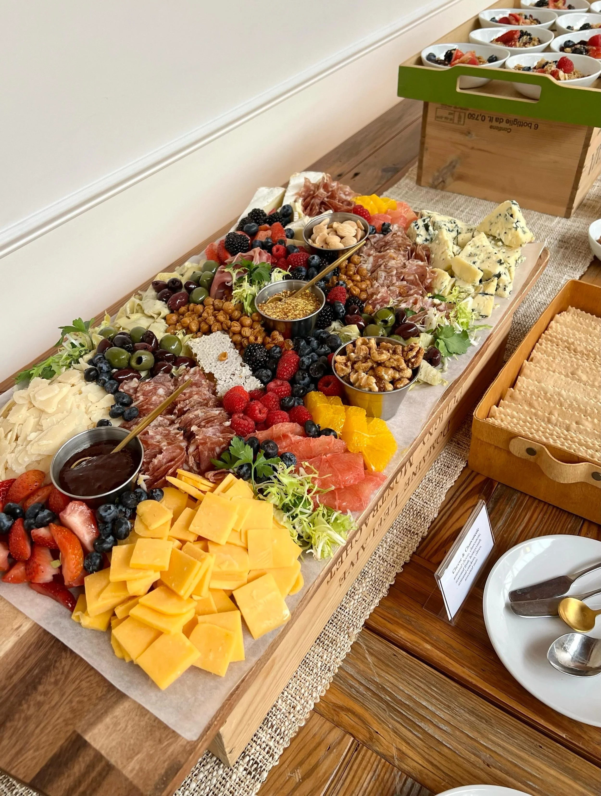 It&rsquo;s graduation season! Let Towne &amp; Oak handle your catering needs or host your next party at T&amp;O 🎉 email events@towneandoak.com to inquire now.