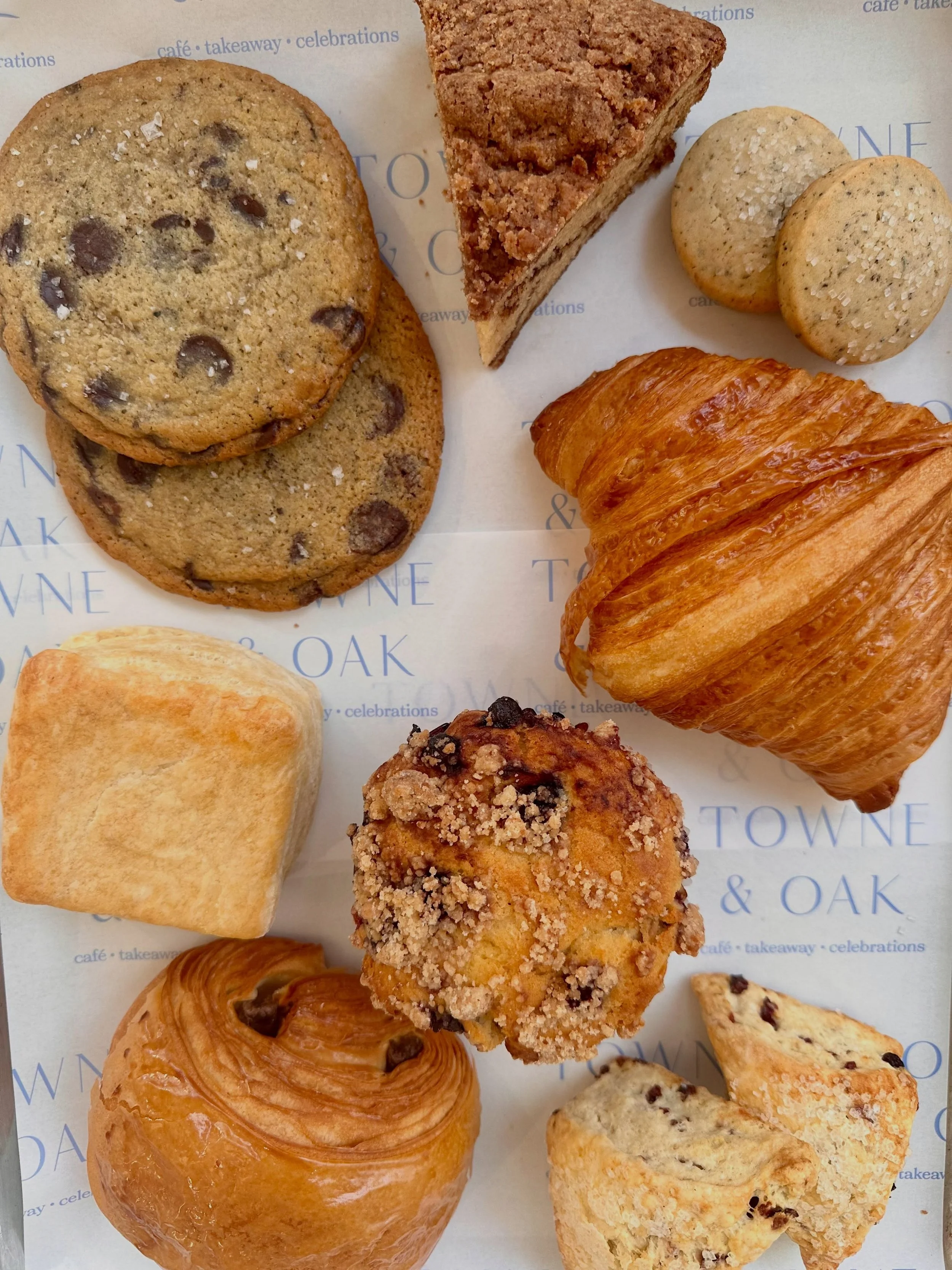 T&amp;O pastries - delicious and available daily! Stop in to try your favorites 🍪🥐