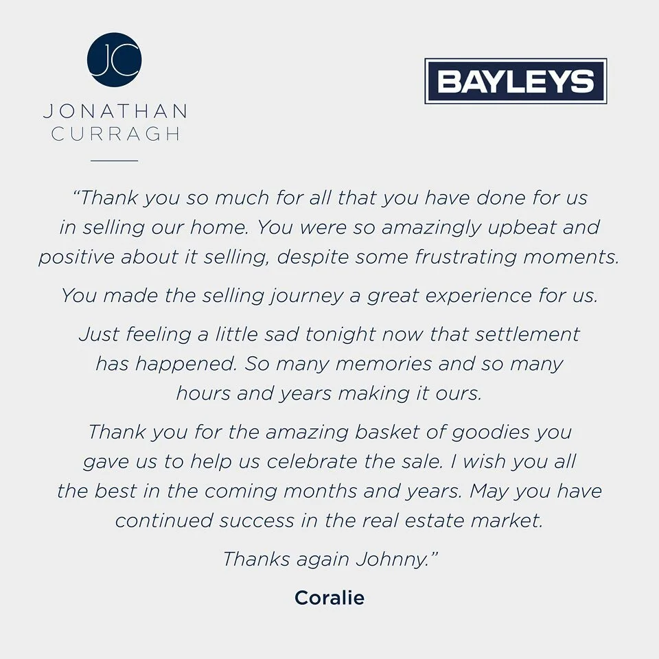 The best part of the job, receiving feedback from happy clients.

#realestatenz #bayleysnz #sold #bayleyscanterbury #christchurch #christchurchnz