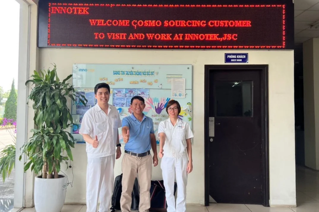 Factory visit in Vietnam