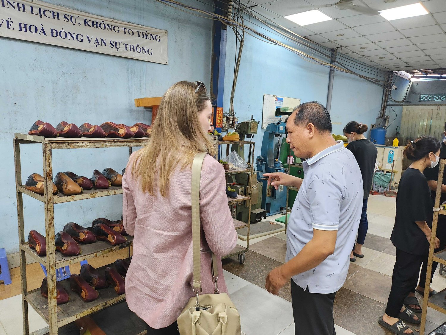 Cosmo Sourcing factory visit in Vietnam, October 2024