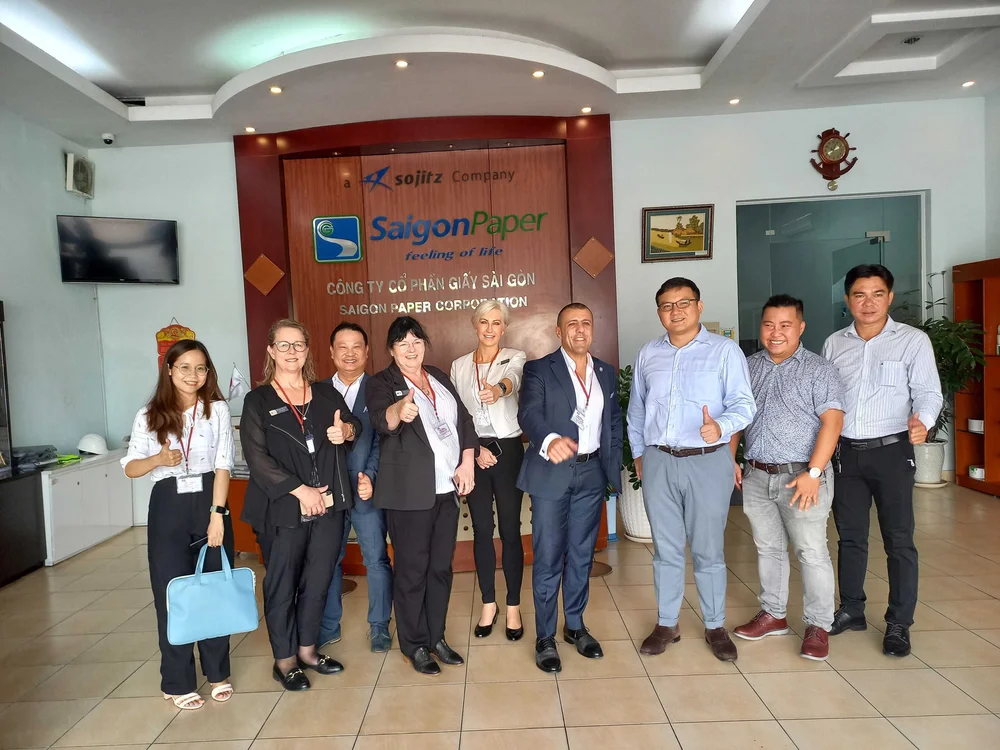 Factory visit in Vietnam