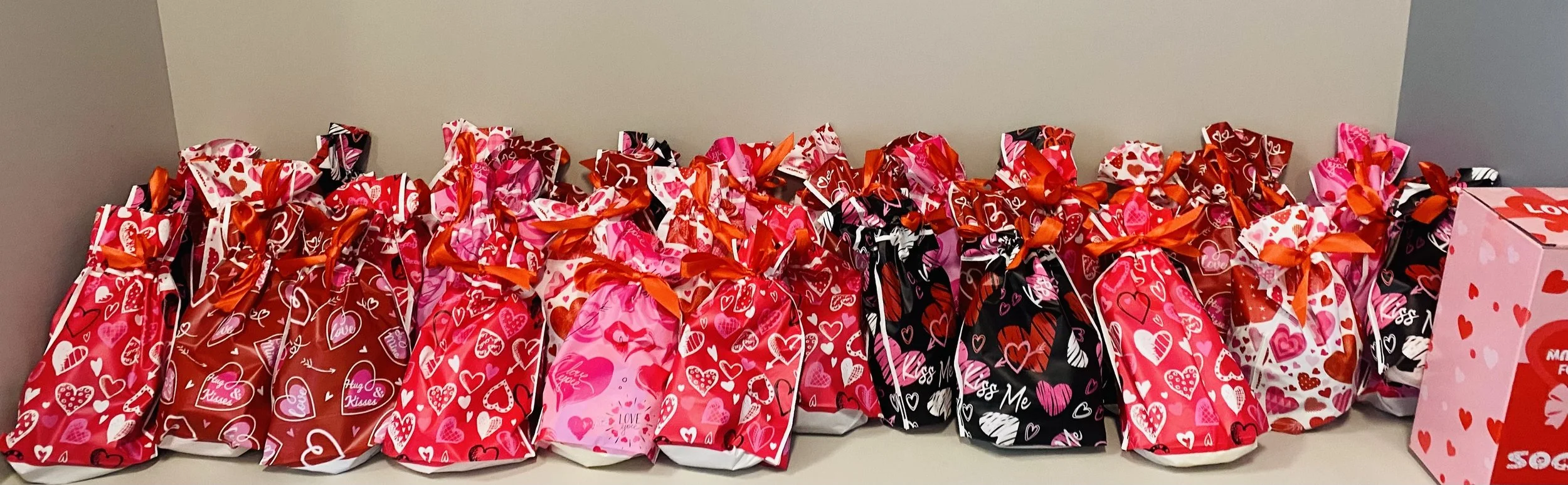 February Care Grams Sock Drive &amp; Service Project