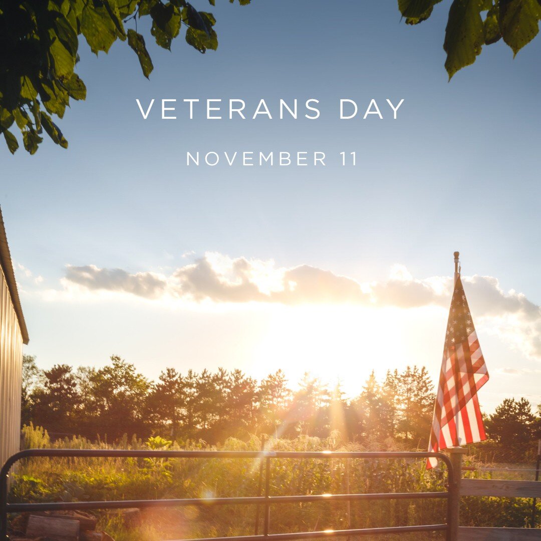 Today, we honor the brave individuals who have served this great country in our Armed Forces. Thank you for your service.