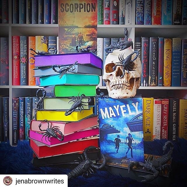 First official review of SCORPION from the wonderful @jenabrownwrites. Thank you so much!
&bull; &bull; &bull; &bull; &bull;
🦂
Story time. I have quite the array of monstrous props, including a bag of scorpions. (I also have cockroaches, centipedes,