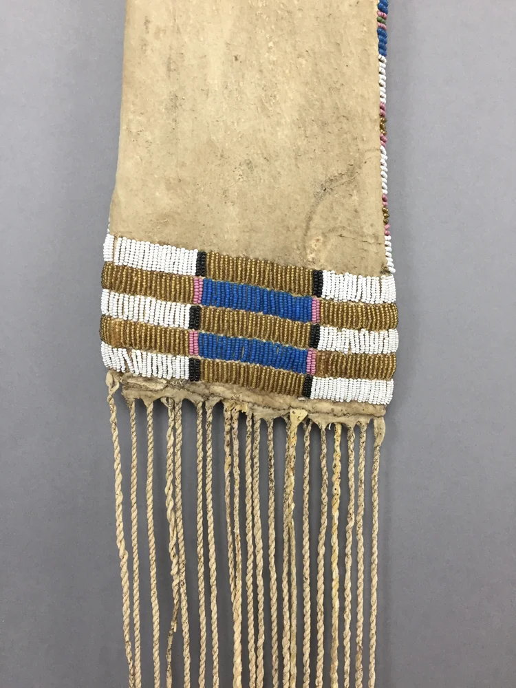 Arapaho Beaded Pipe Bag, Circa 1860 — Buffalo Tracks Gallery