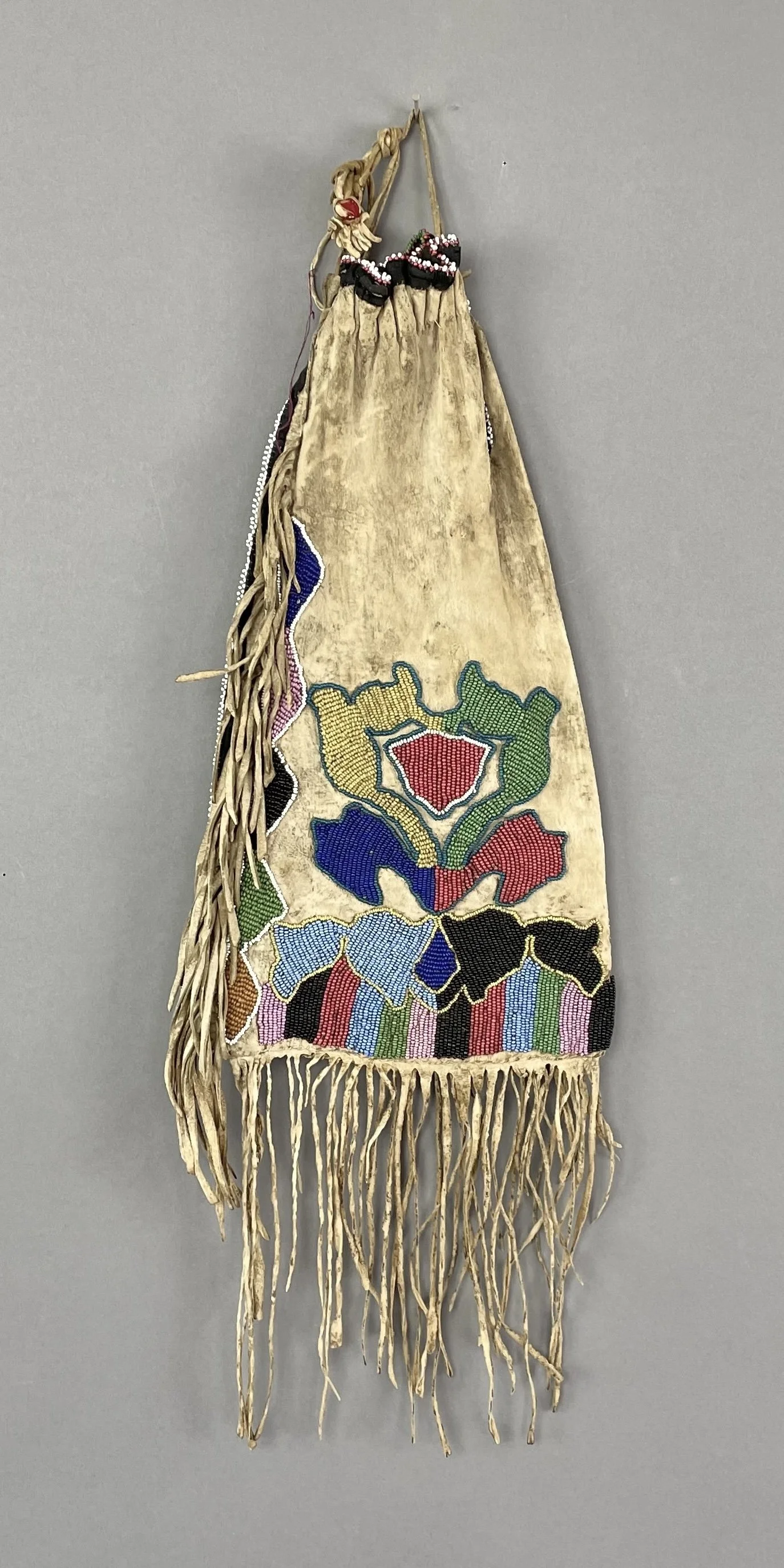 An Early Prairie Tobacco Bag, possibly Otoe, Ca. 1860
