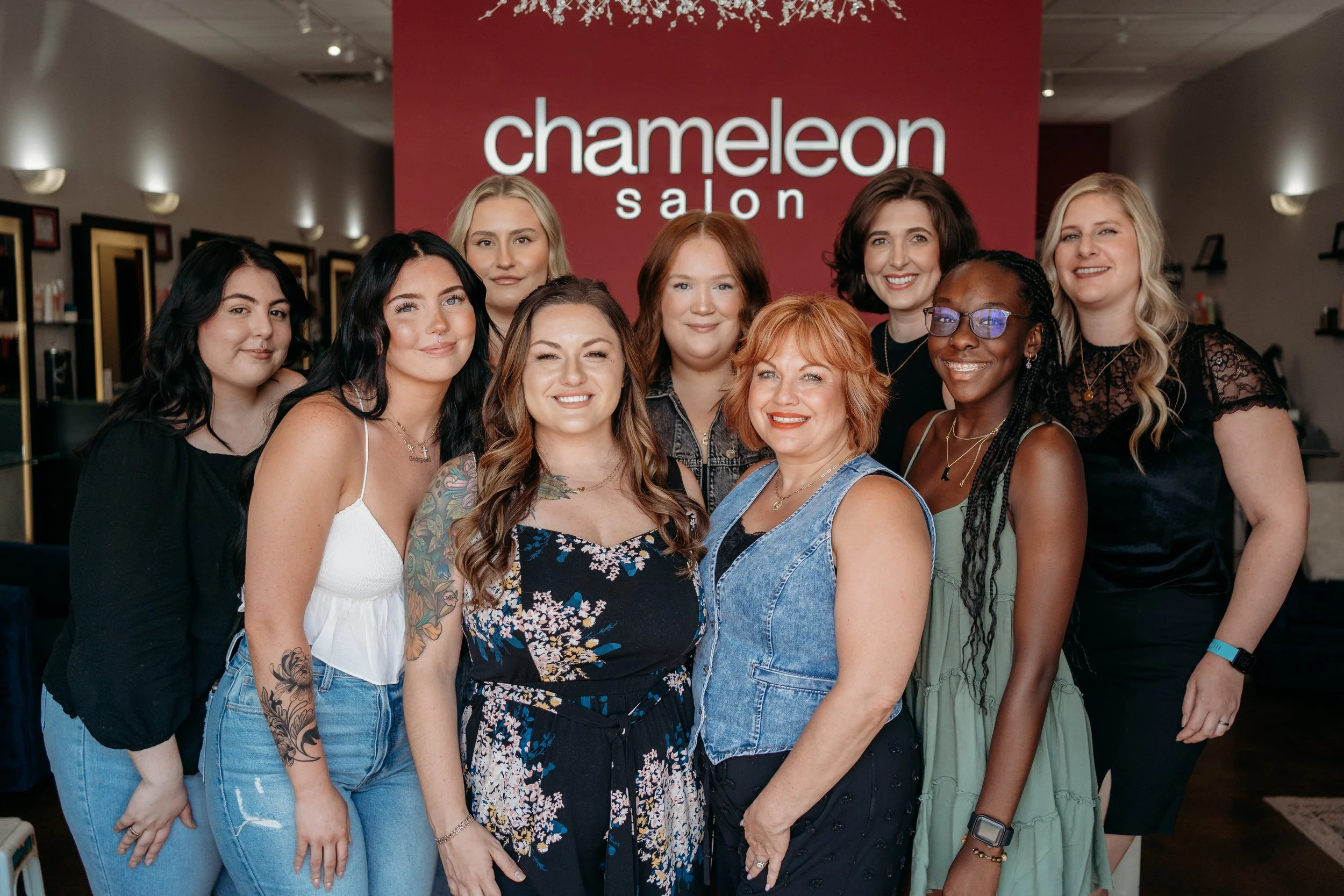 Meet Our Team — The Chameleon Salon