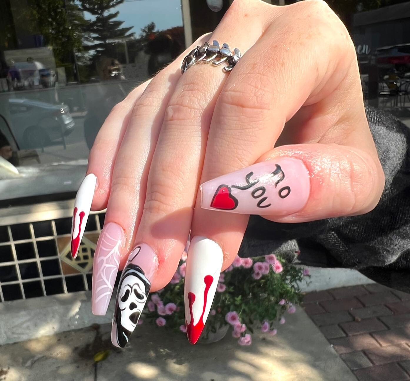 Start planning now for your Halloween Nails 💀 Swipe through our most recent sets 💀

Book: NailsOnBrown.com 
Call: 937-965-7000

#daytonnails #daytonnailtech #daytonnailartist #daytonstyle #daytonstylist #daytonsalon #daytonsalons #daytonnailtechnic