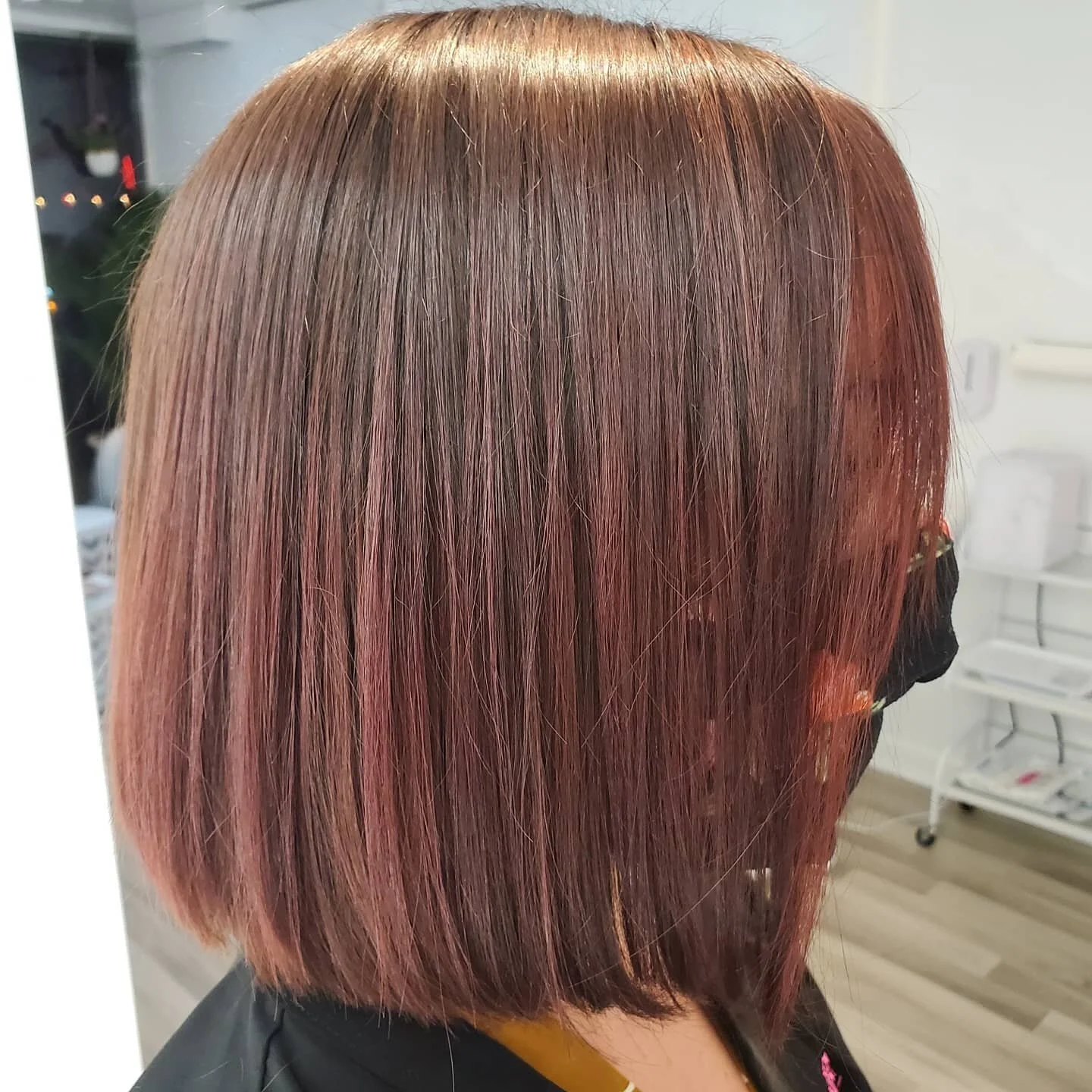 Loving these winter transformations! #mahogany #HairySituation #balayage