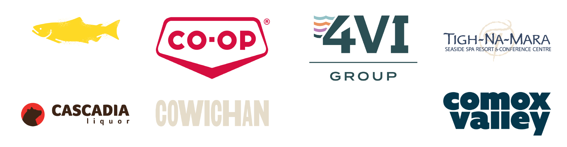 Dorse Films has worked with Pacific Salmon Foundation, 4VI (Tourism Vancouver Island), Co-op Gas, Tourism Cowichan, Tourism Comox Valley, City of Langford, Tigh-Na-Mara Resort & Grotto Spa, and Cascadia Liquor