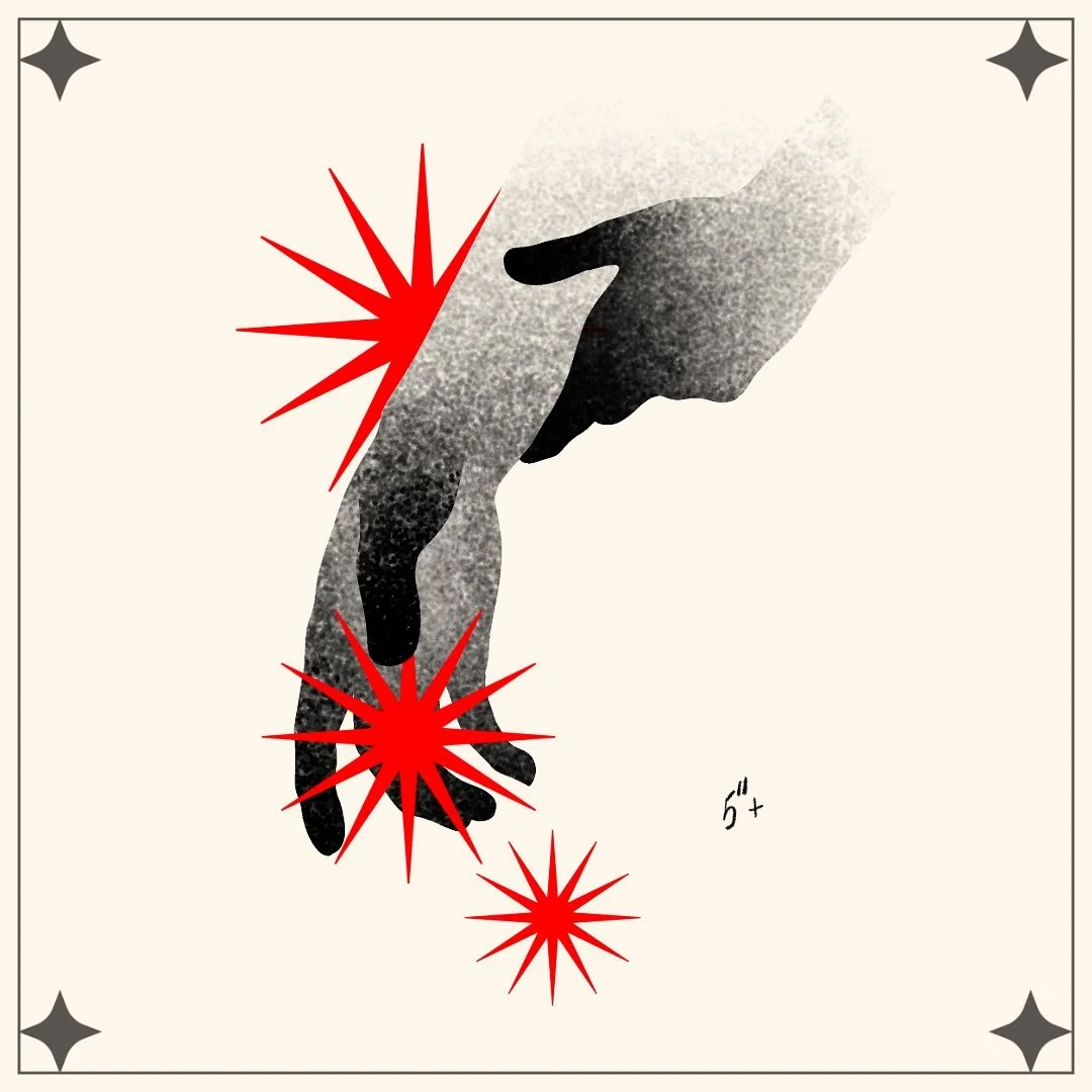 Shadowy hands and red stars — spooky but kinda cute? 👀✨❤️ This one’s just over 5 inches and full of texture + moody vibes.
If you’re in Ottawa and into this kinda thing, DM me to snag a spot!
#tattoo #tattooart #tattoodesign #ill
