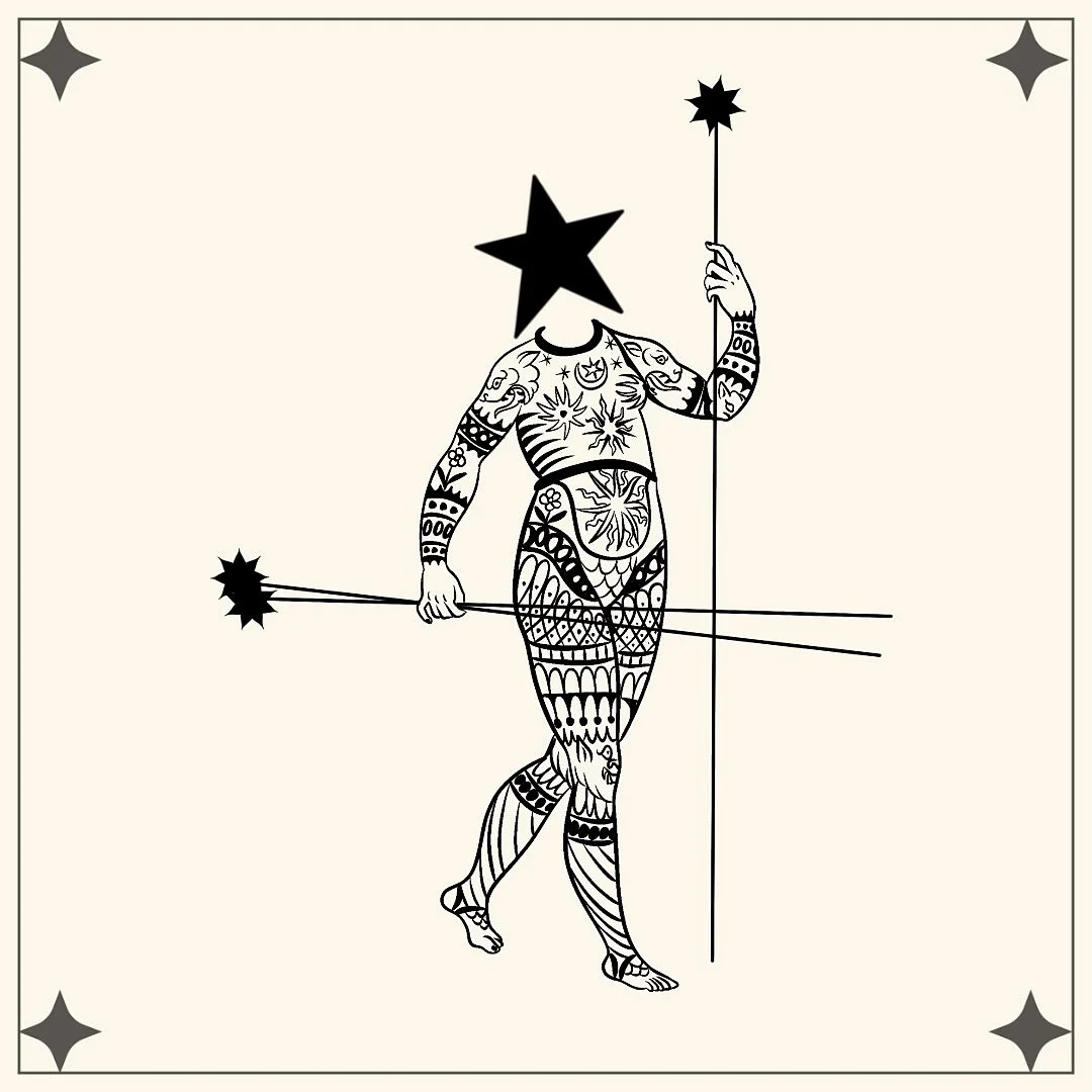 Been having fun reimagining another Pictish piece and of course this one got the classic star head treatment ✨ my little twist on ancient vibes meets modern flash
#tattoo #tattooflash #flashdesign #blackwork #blackworktattoo #linework #lineart #illu