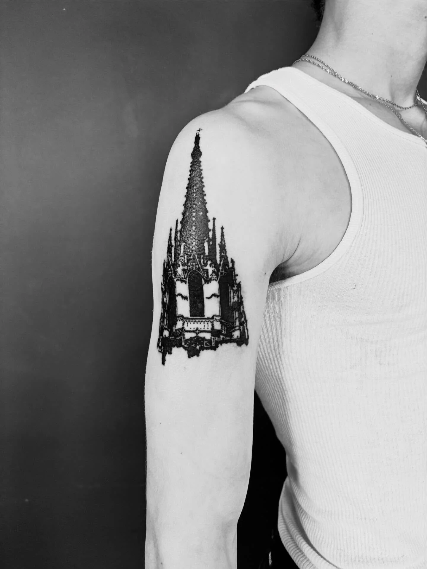 In love with how this cathedral piece turned out!!

I&rsquo;m booking Dec/Jan! Dm or email to book!
The holidays are booking up fast! Come get some new ink!!
.
.
.
.
.
.
.
.
.
#tattoos #tattoo #tattooartist #tattooist #tattooart #ottawatattoos #ottaw