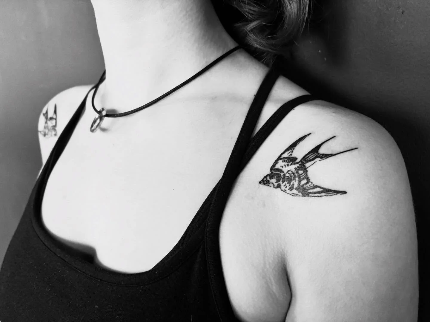 Some cute little shoulder birds! 

I&rsquo;m booking Dec/Jan! Dm or email to book!

.
.
.
.
.
.
.
.
.
#tattoos #tattoo #tattooartist #tattooist #tattooart #ottawatattoos #ottawatattooartist #obscuratattoo #montrealtattoo #ottawaart #ottawatattooartis