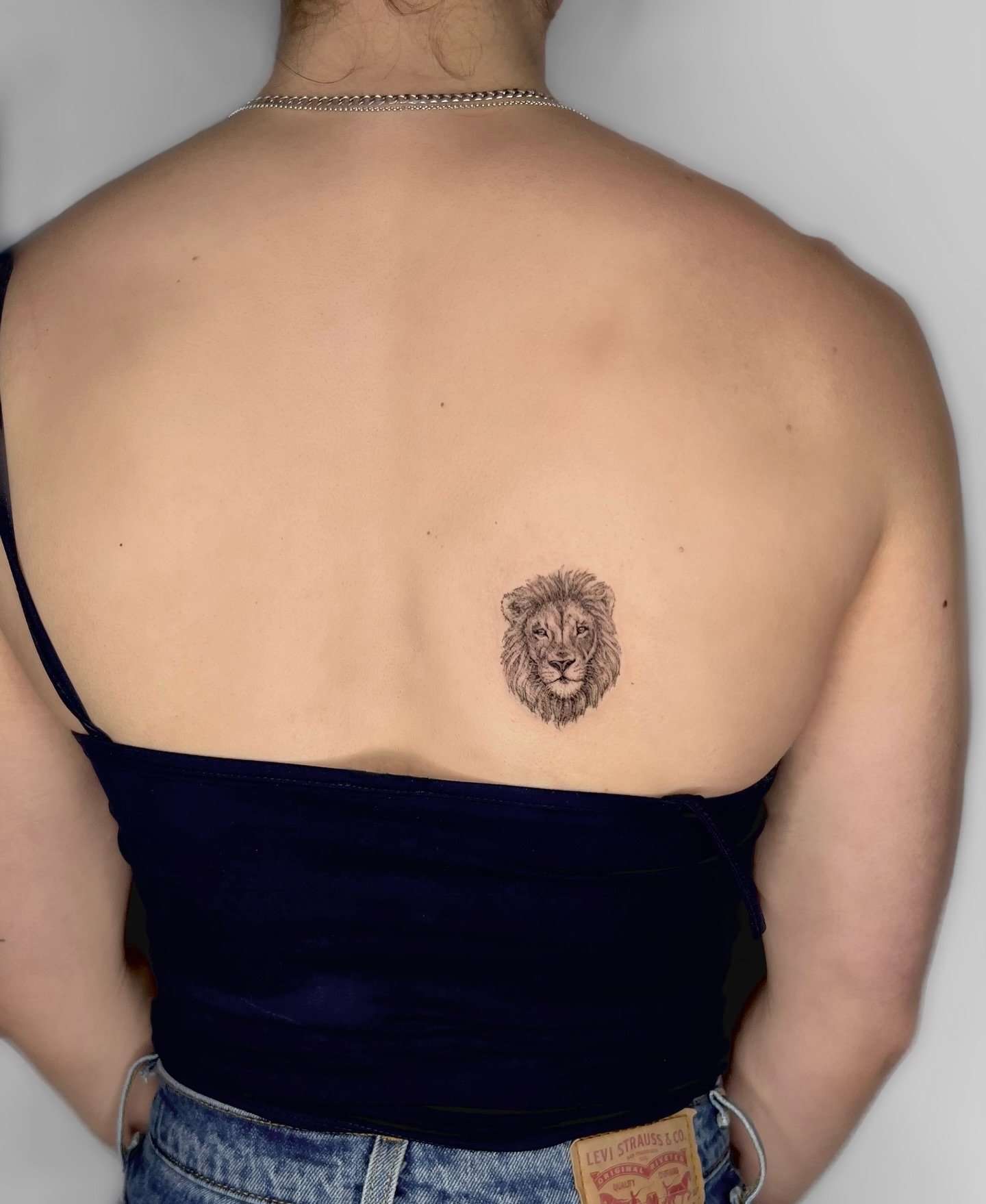 I'm beyond obsessed with the collection Ryann and I have been working on all year! From the lion and spine script in February to the recent wings and neck additions, it's amazing to see it all come together. The last slide shows our almost year-old h