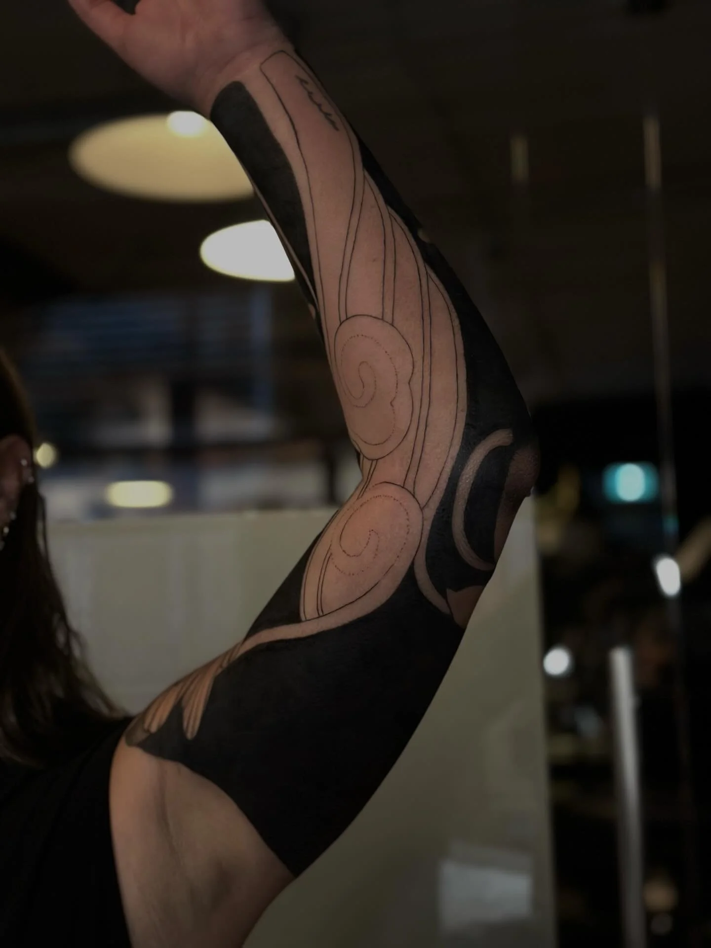 ⟡ Four different sleeves in the works!! (read below) ⟡ 

⟡ First 4 pics is Camilla! She&rsquo;s a beast for sitting through all that blackout!! She came to me with only two tiny tattoos on the arm and we created this beautiful sleeve! We only have 1 