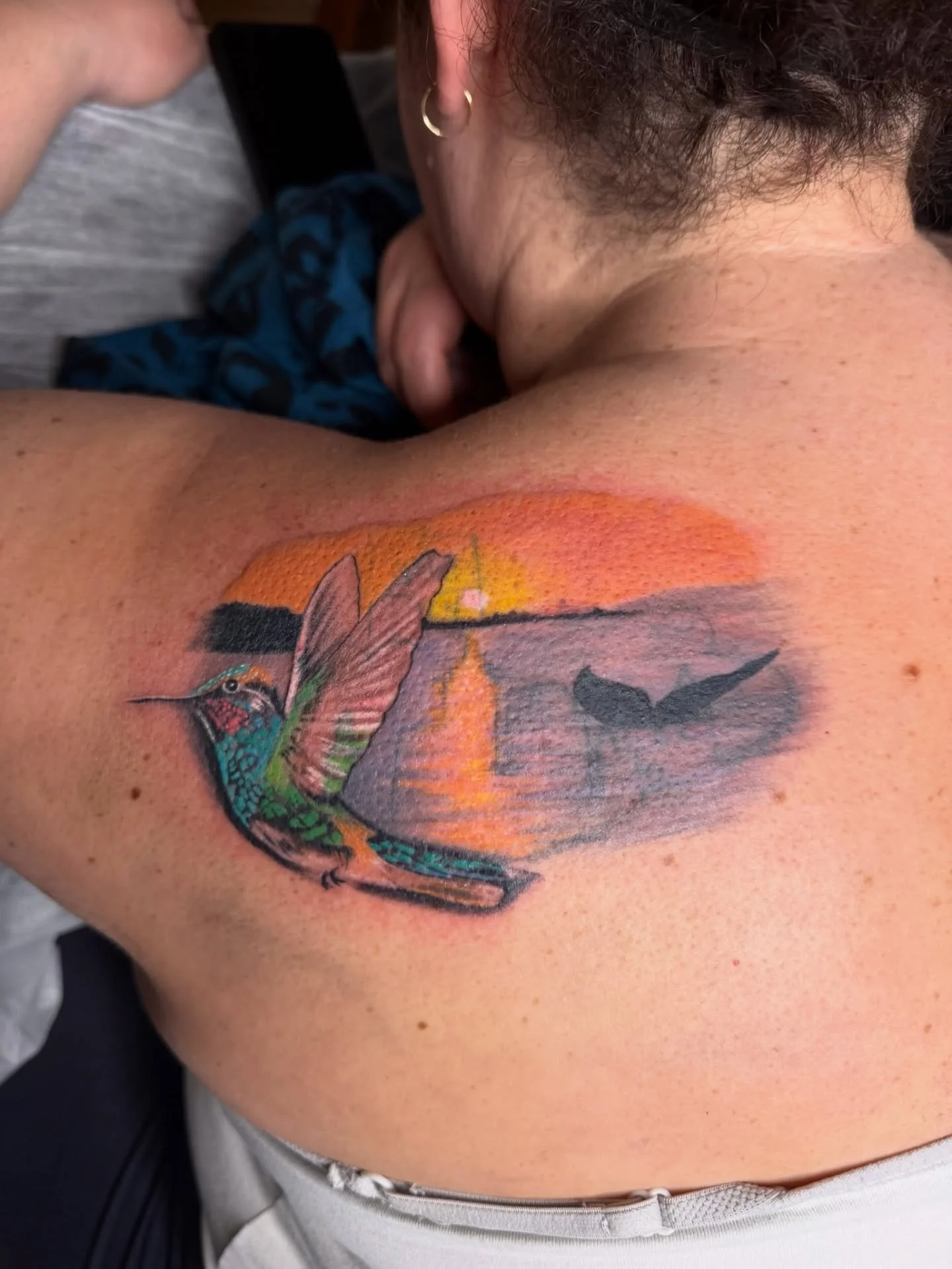 Cover up 

Done by @darienwrona.tattoo 
Studio @obscura.tattoo 

#coveruptattoos #femaletattooartists #colorful