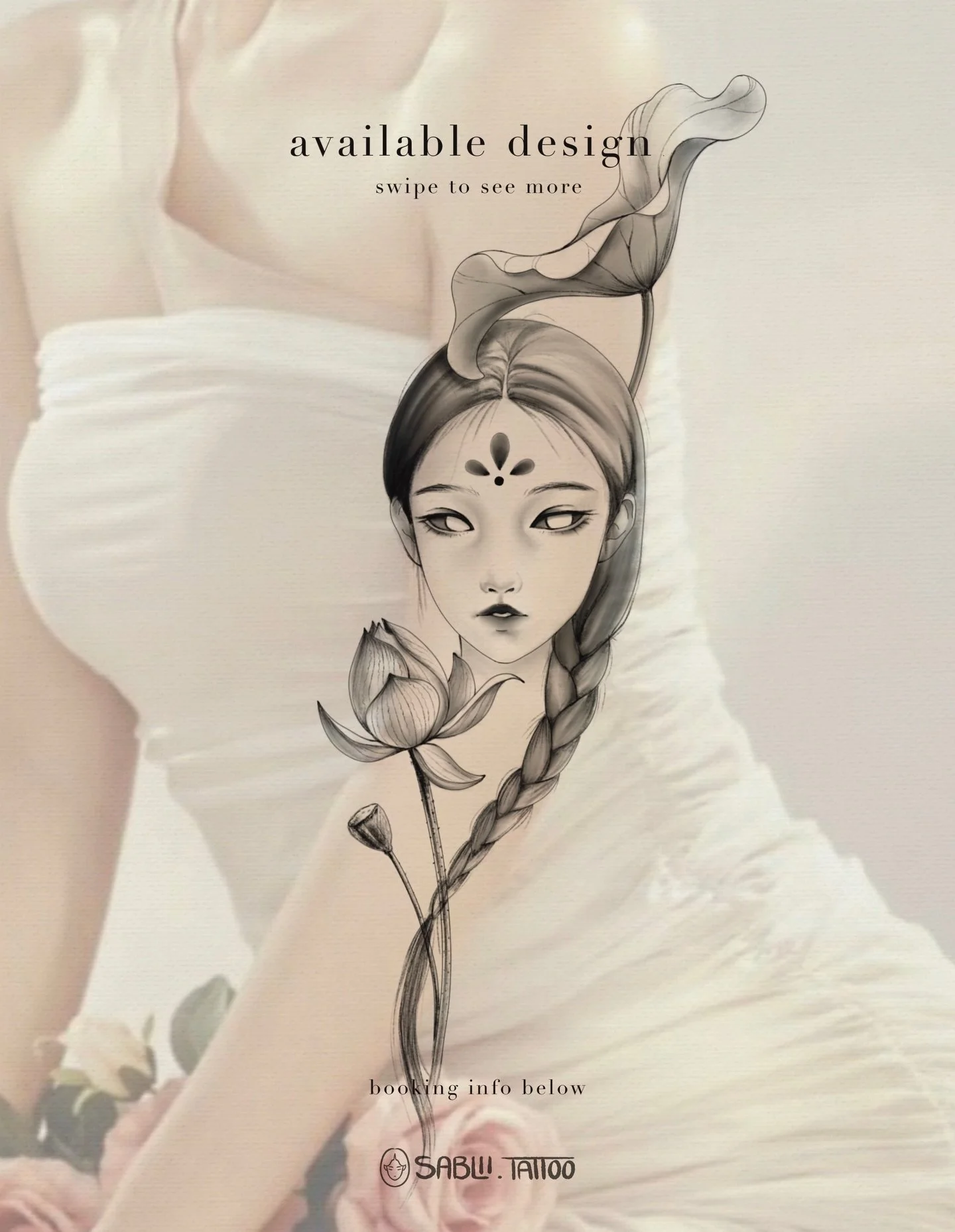 &bull;The Lotus&bull;

New concept available✨

&bull;&bull;&bull;
To book a session with me, please contact me at 
gettattooed@obscura613.com or fill out the submission form linked in my bio 📩

Please attach a screenshot of the flash piece(s) and wh