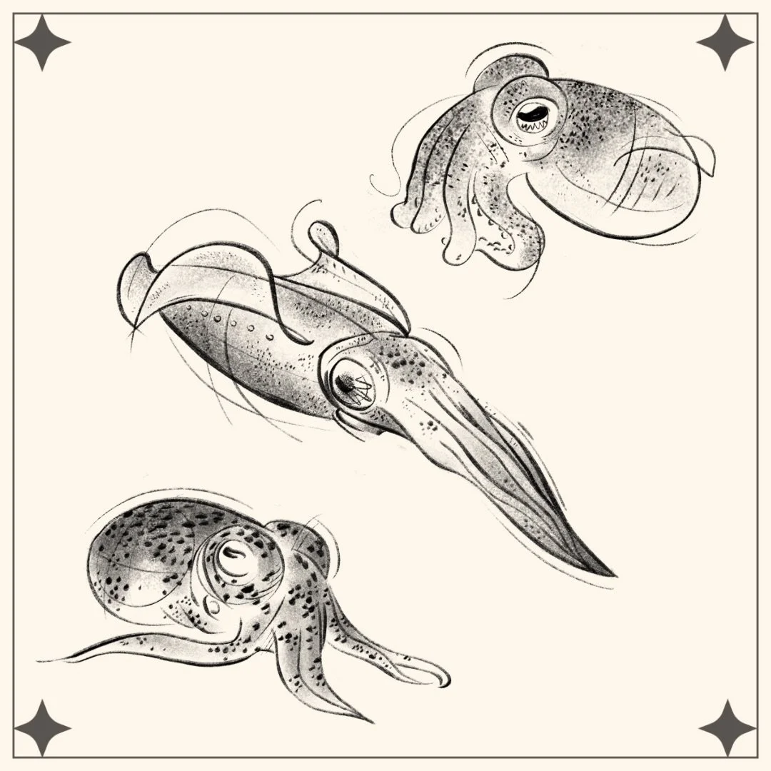 Just little squishy guys!🦑🐙

Dm to book!

#squidtattoo #octopustattoo #illustrativetattoos #blackandgreytattoo