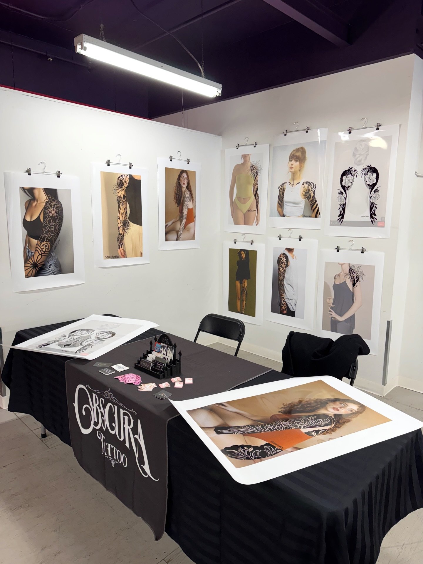 We're all set up and ready to roll at the Ottawa tattoo flash and art market!!!
This is a sneak peek at my 2026 projects that you can book when my schedule opens in a few weeks!!! More details soon!

Huge thanks to @ottawatattooaf for hosting us and 
