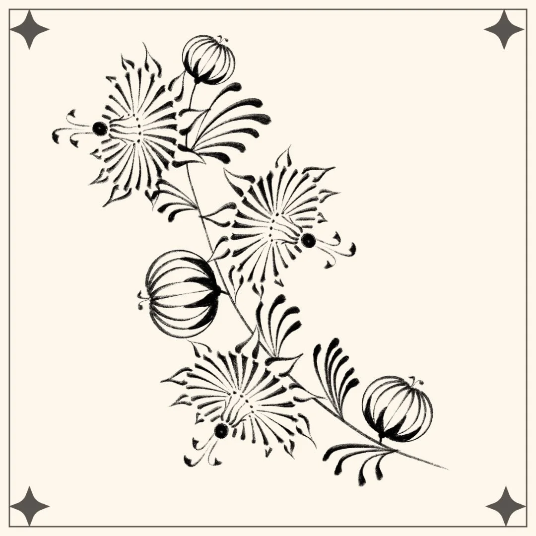 Wouldn&rsquo;t this look cool??
We can go half sleeve, slightly smaller, back, leg! You name it!

Dm to book! 

#flash #illustrativetattoo #blackandgreytattoo #floraltattoo #tattooartist