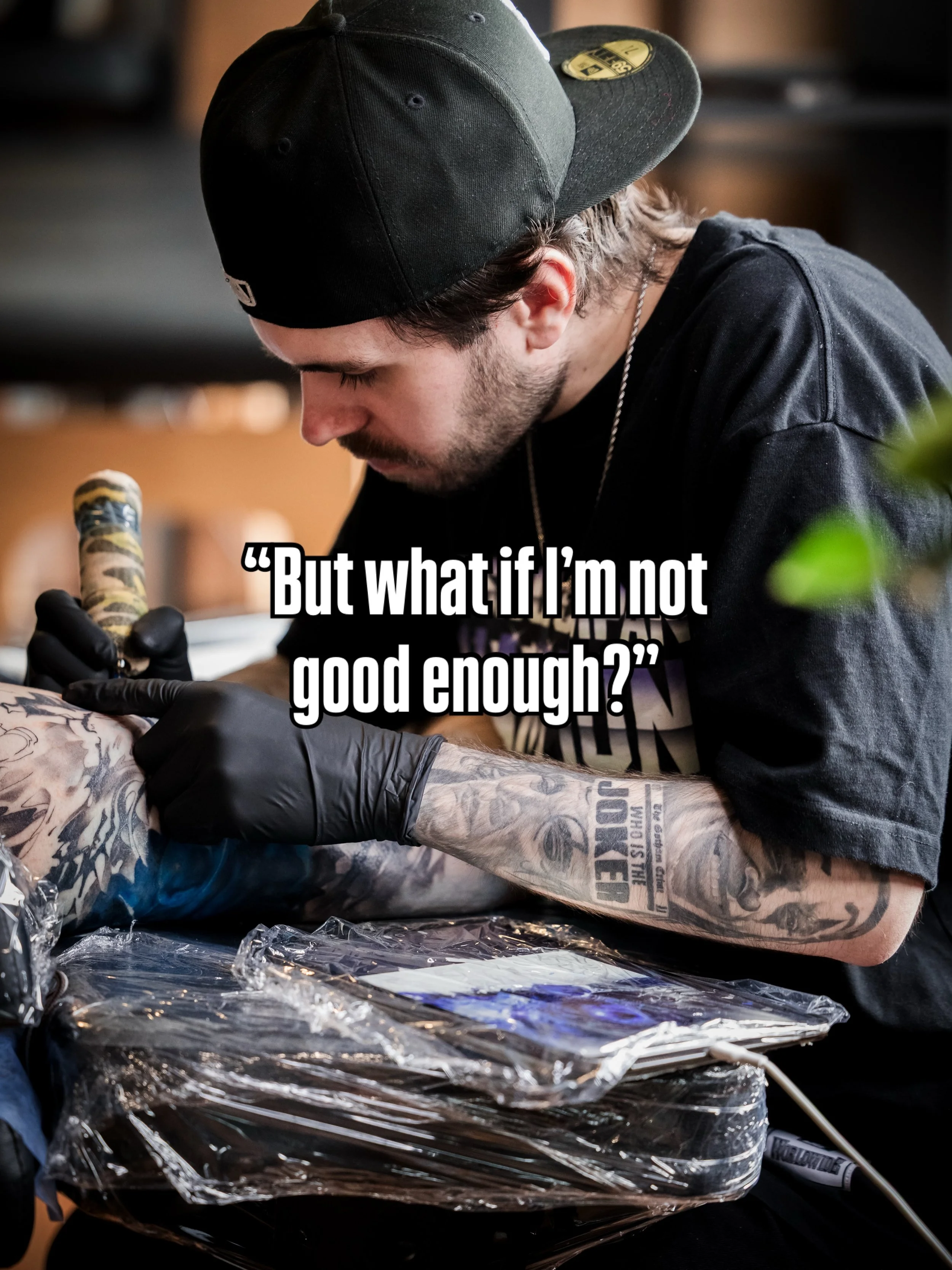 What&rsquo;s if this or that? The day I stopped talking and started doing everything started to fall into place one after another. 🙏🏻

Booking June - July - August now, DM or email me. 

@obscura.tattoo