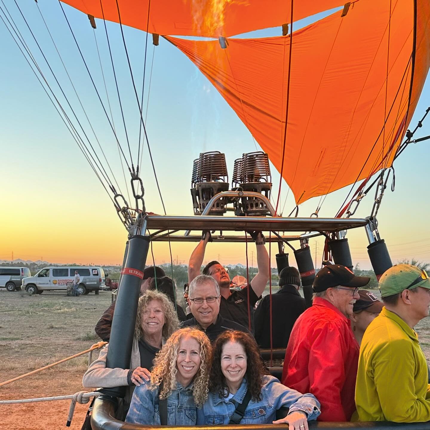 A surprise visit with my brother and sister to see my mom in Phoenix, including checking off a hot air balloon ride on her bucket list!  A great week with way too many meals, and a lot of laughter&hellip;grateful for it all!
