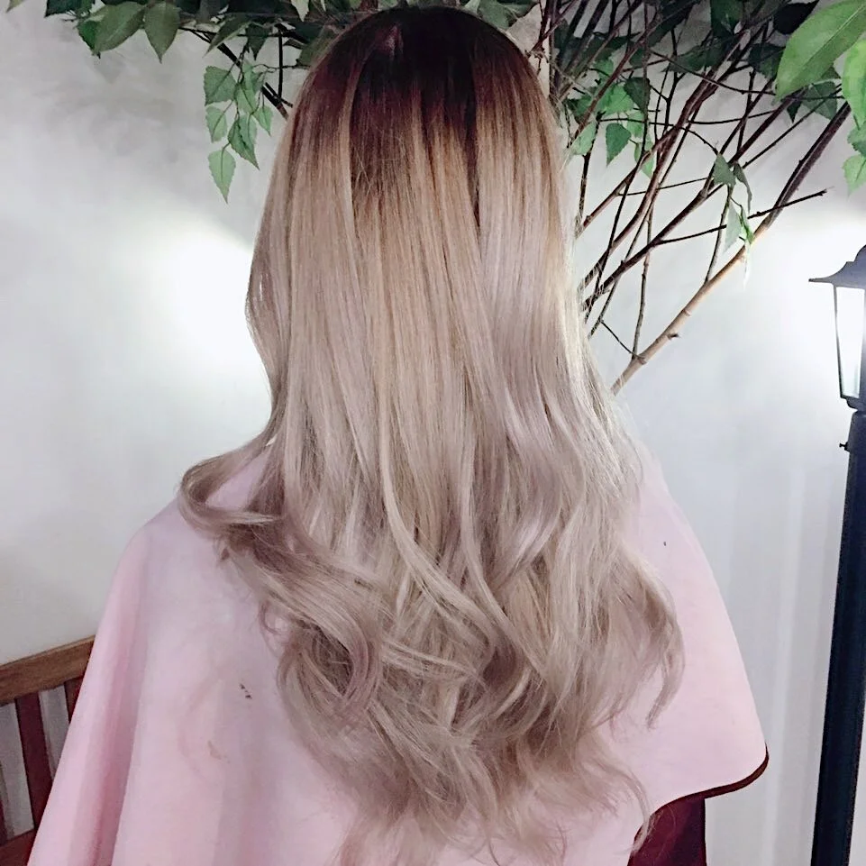 Ash Beige Ombre