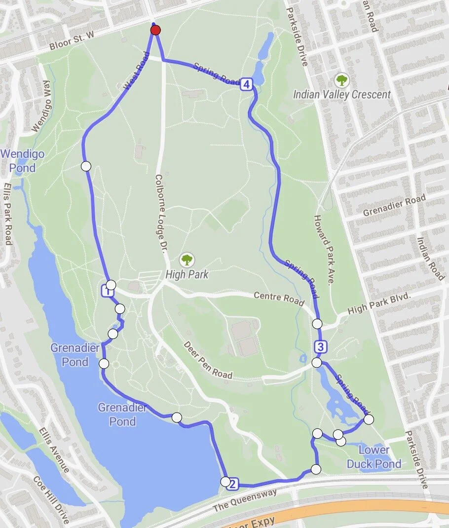 High Park Trail Map High Park/Etobicoke — Unite For Tomorrow