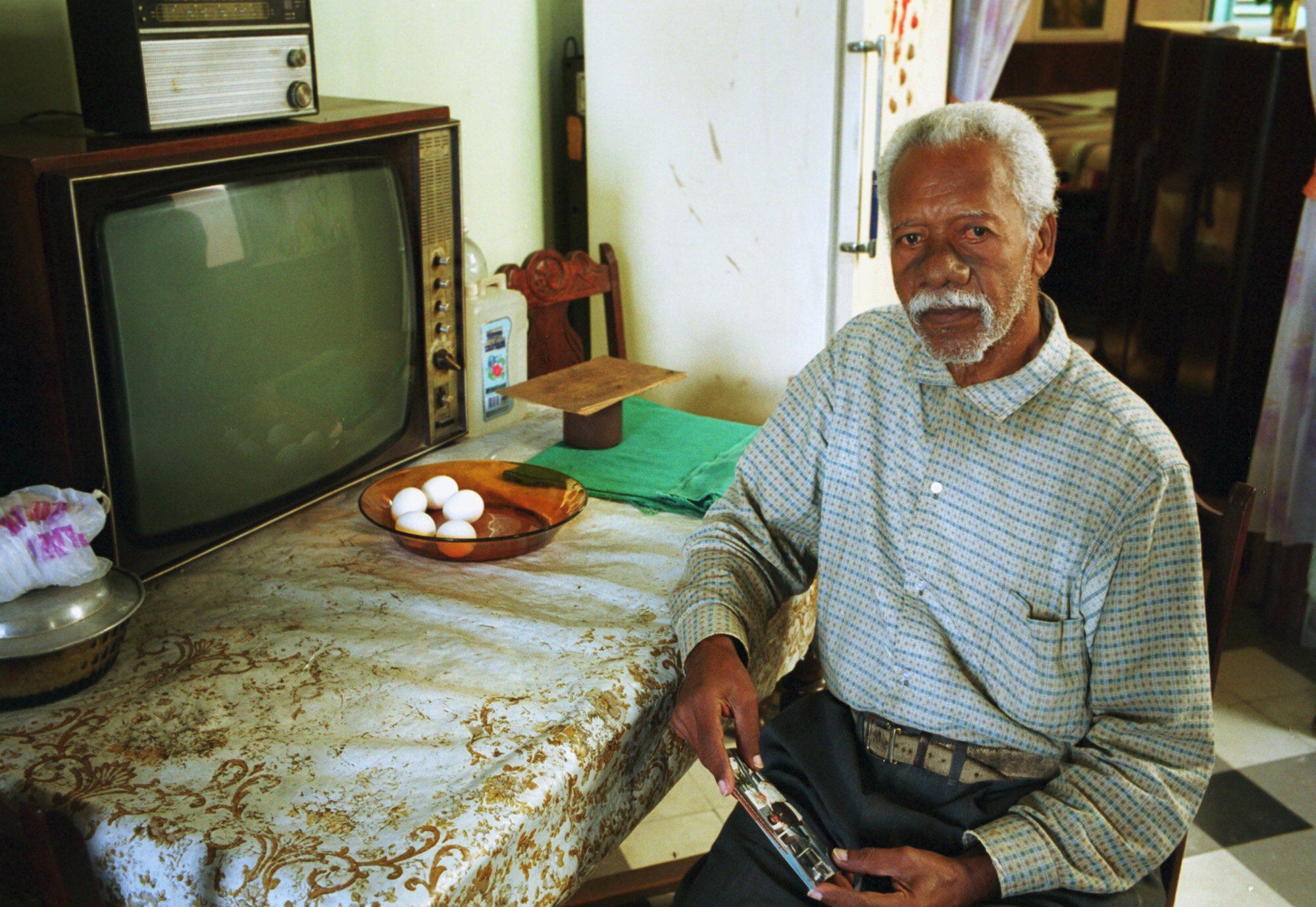  Luis Picasso at his home in Havana. Luis is a descendant of Pablo Picasso. 
