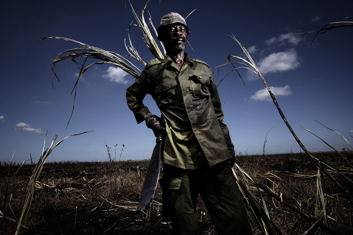  Norberto Luis Del, has been working for 14  years in the sugarcane industry.  