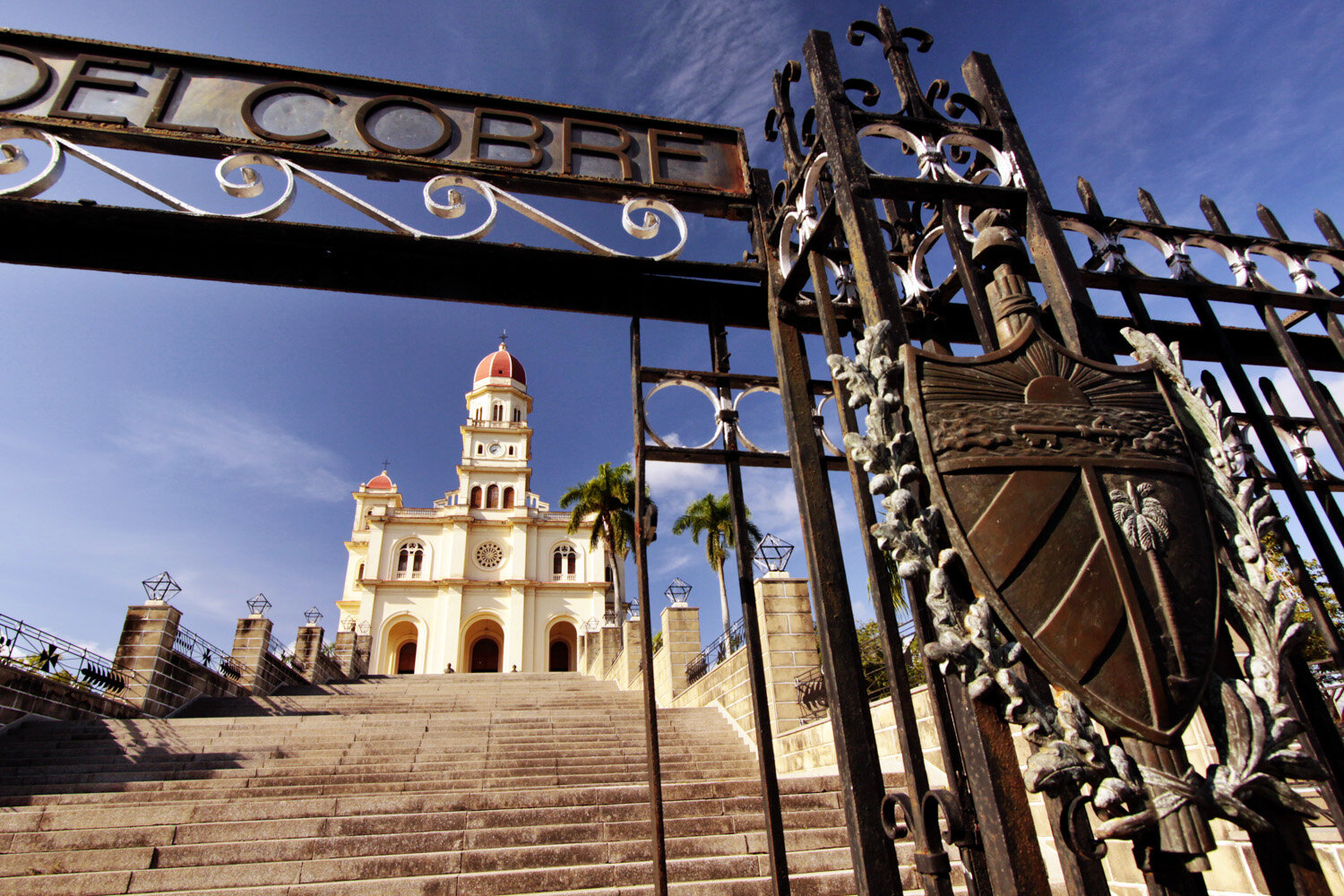  Cobre church, near Santiago de Cuba, home to the national saint, 2008                     