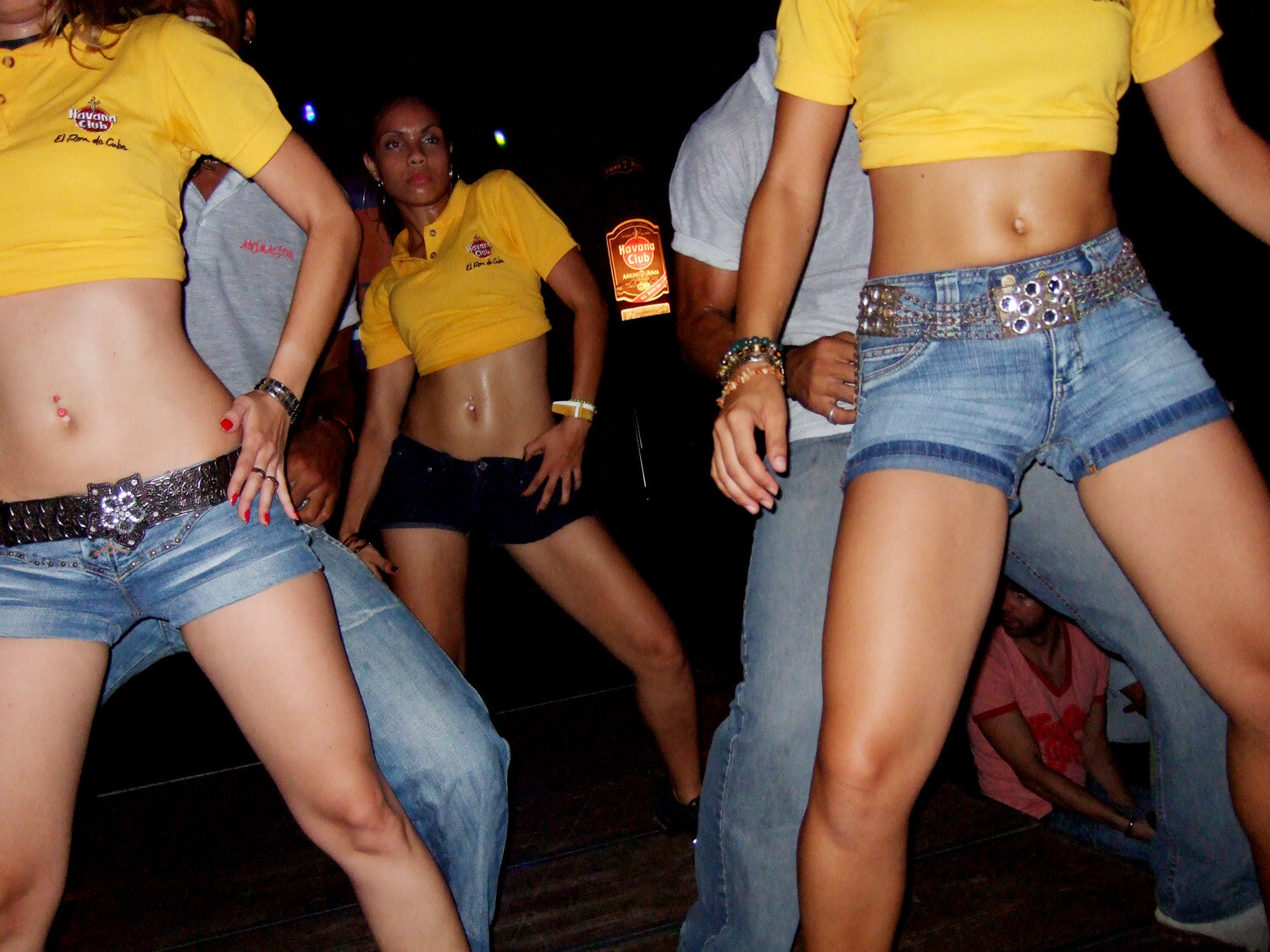  Young cubans dance in the Macumba disco, La Lisa, Havana 