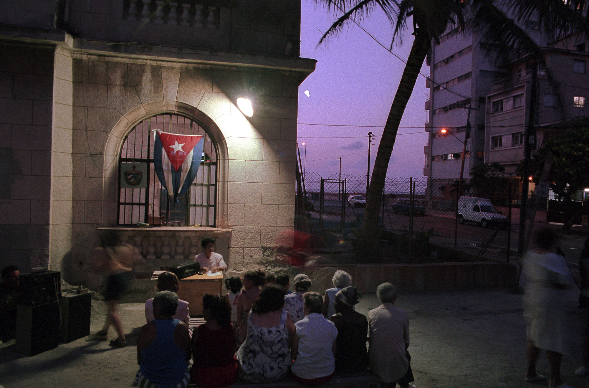  CDR assembly (Rendición de cuenta) in Vedado, Havana, 1999.                       