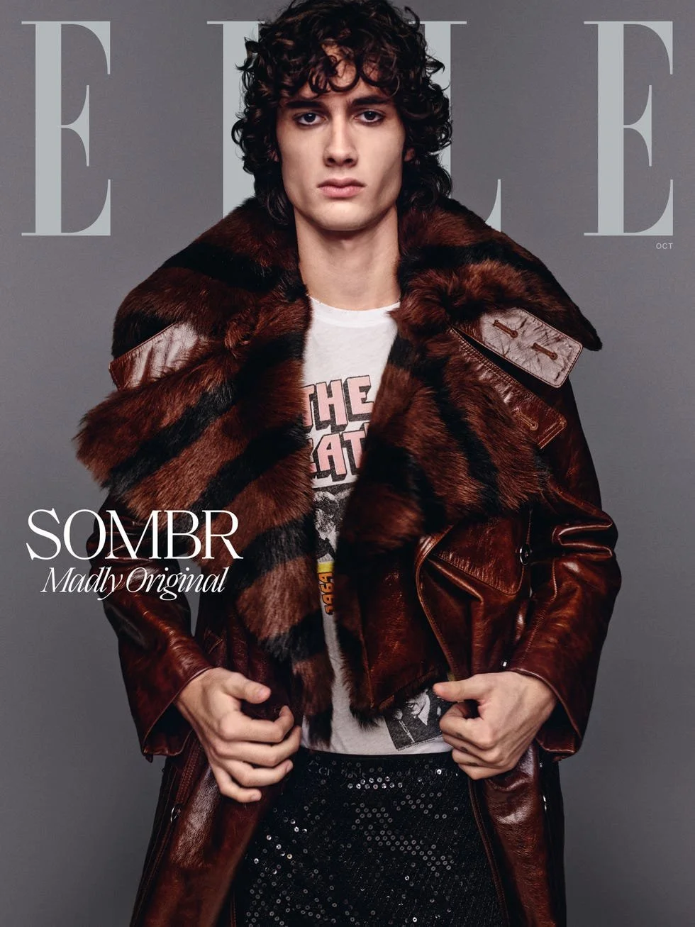 Elle Oct '26 Sombr Cover Story / Steven Klein